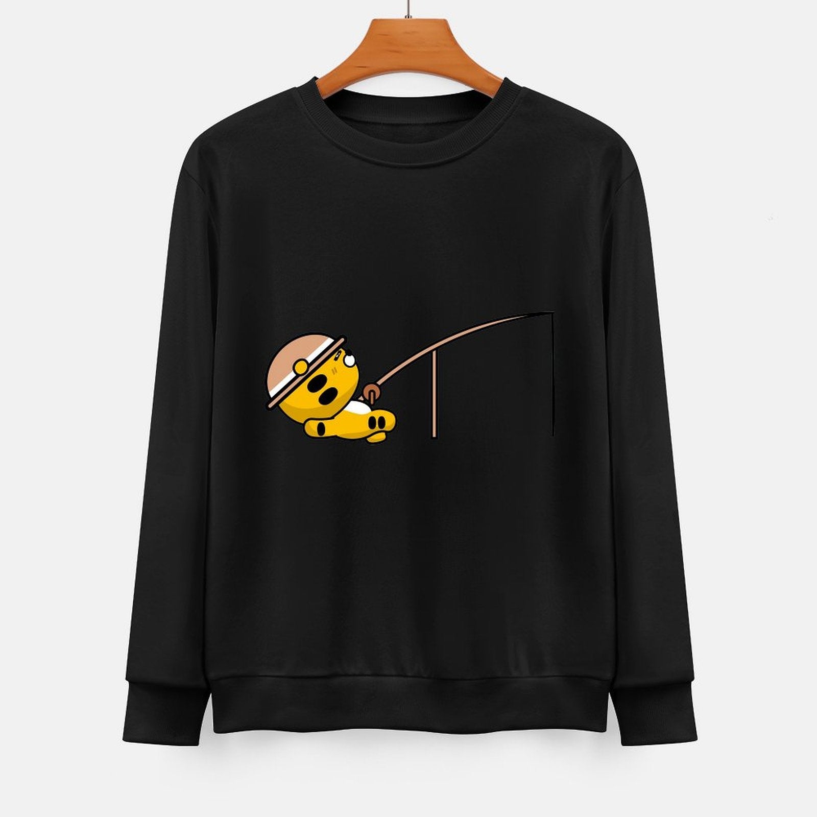 Front Patterned Long Sleeve Top100% Cotton Timeless